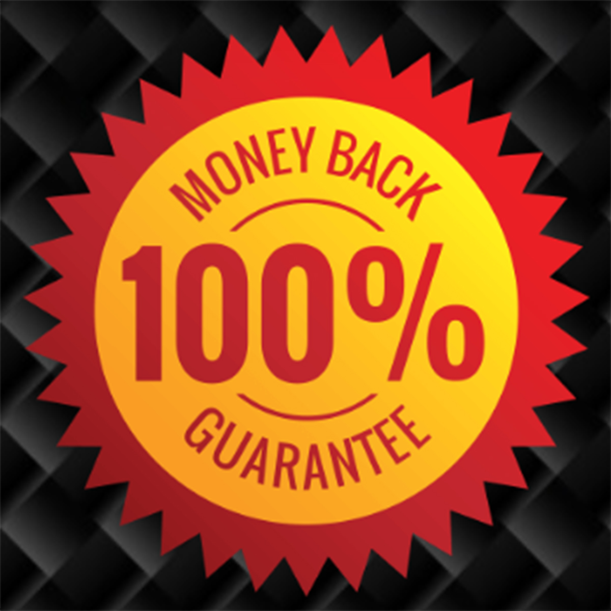 Java Burn product guarantee badge